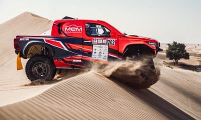 Dakar: Lucas Moraes no Dubai Baja, seu primeiro rally em areia; terminou vice-campeão (Divulgação)