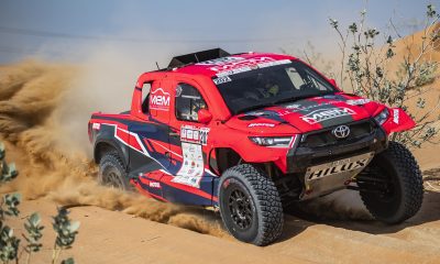 O Toyota GR DKR IMT da dupla Moraes/Gottschalk (Divulgação)