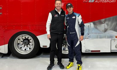 Erick Schotten (D) e Michael Duncalfe, o Team Principal da Exclusive Motorsport (Exclusive Motorsport)