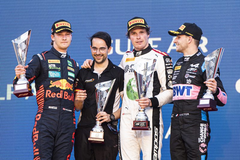 Boschung, Hauger e Martins Foto: Campos Racing