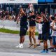 A comemoração da SKM Racing Team em Interlagos (Bruno Gorski)