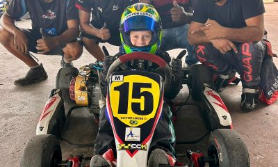 TMJ : Victor Loose e a TMJ Kart Team (Arquivo da equipe)