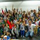O projeto e a NASCAR Brasil realizaram a primeira ação na etapa de Interlagos (Luciano Santos / SiGCom)