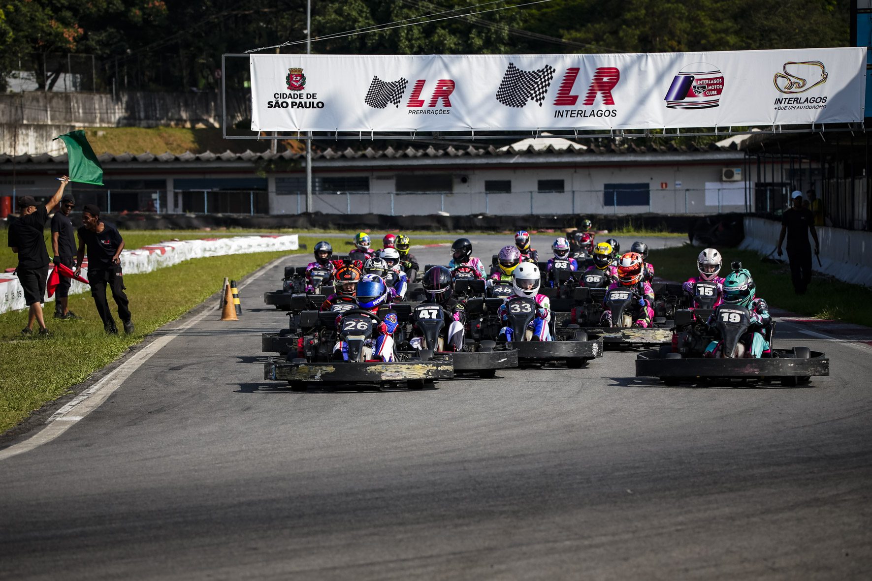As baterias da SM Kart Competition estão sempre cheias (Foto: Emerson Santos)