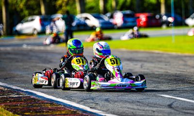 Rafael 97 e Guilherme Busato 57 (KMCom / DarkSide Karts)