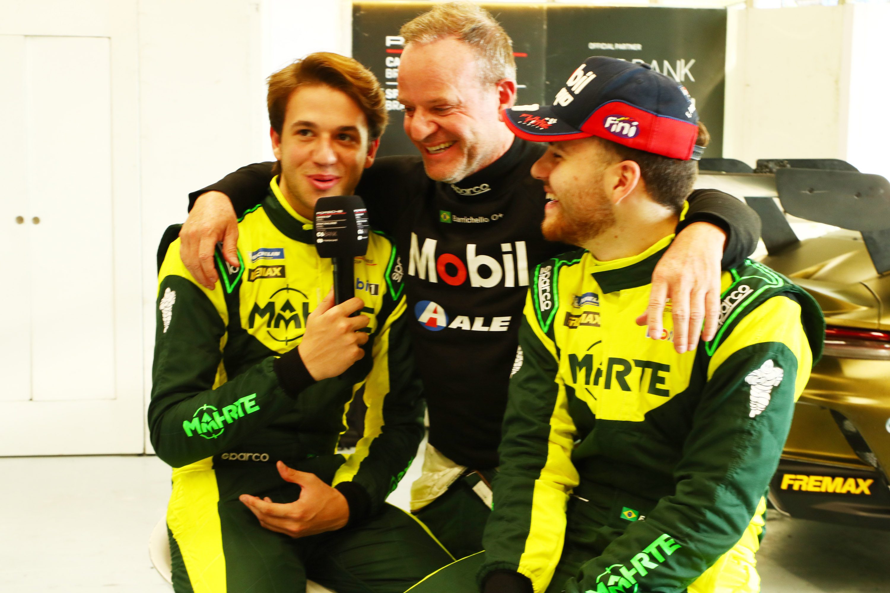 Dudu, Rubens e Fefo Barrichello Luca Bassani