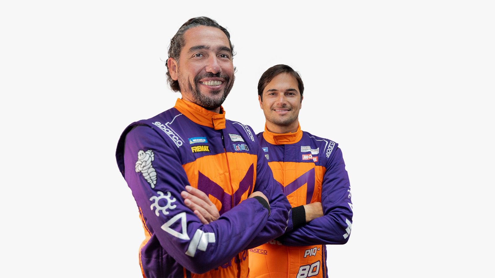 Nelson Piquet e Rouman Ziemkiewicz Divulgação