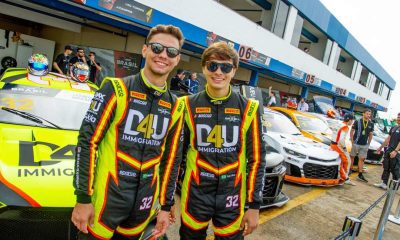 Leo Reis e Rafa Reis na etapa que foi realizada em Goiânia (Luciano Santos/Nascar Brasil)