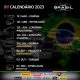 Calendário 2023 da NASCAR Brasil Sprint Race (Divulgação)