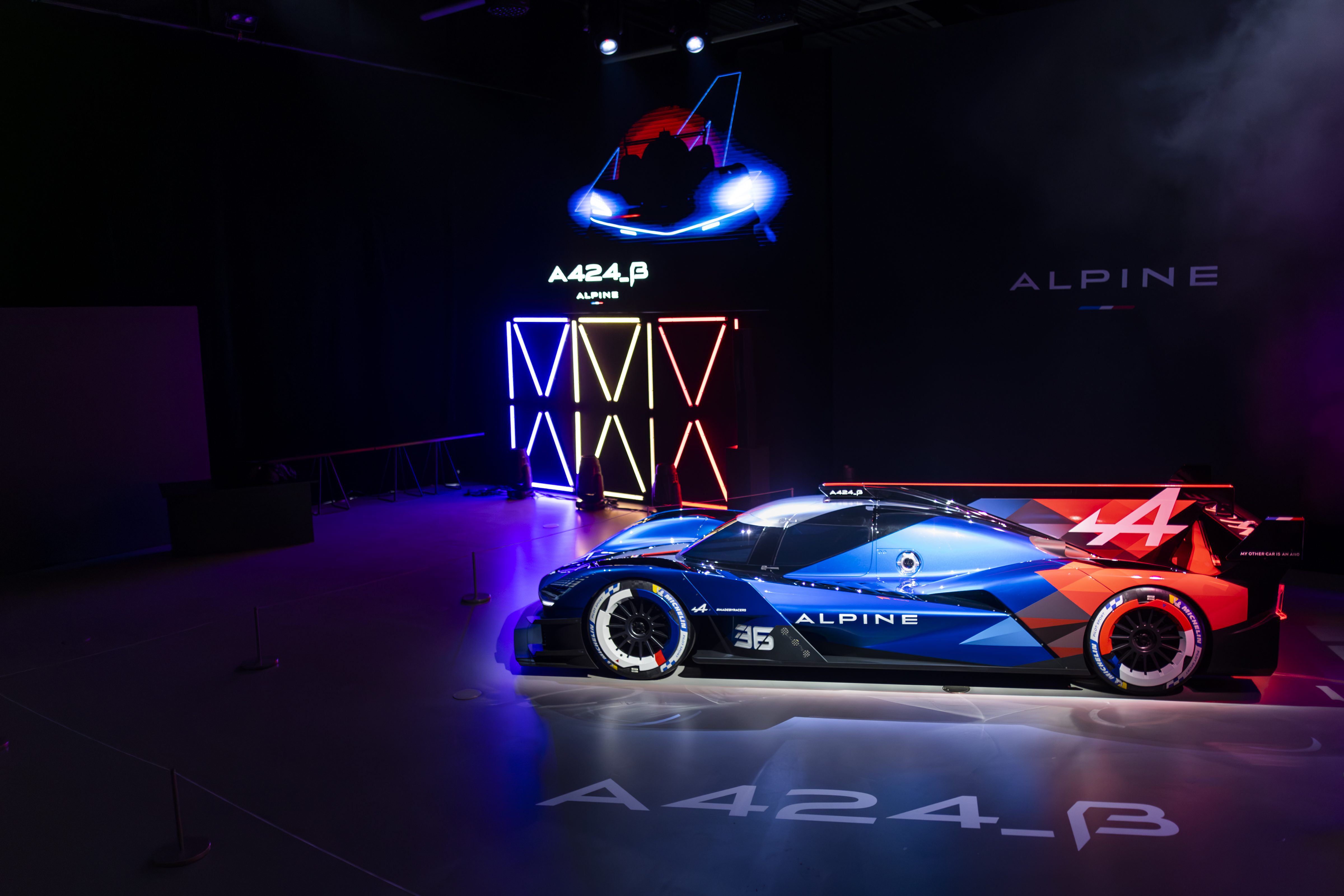Alpine apresenta seu hypercar A424Beta em Le Mans (Julien Delfosse DPPI)