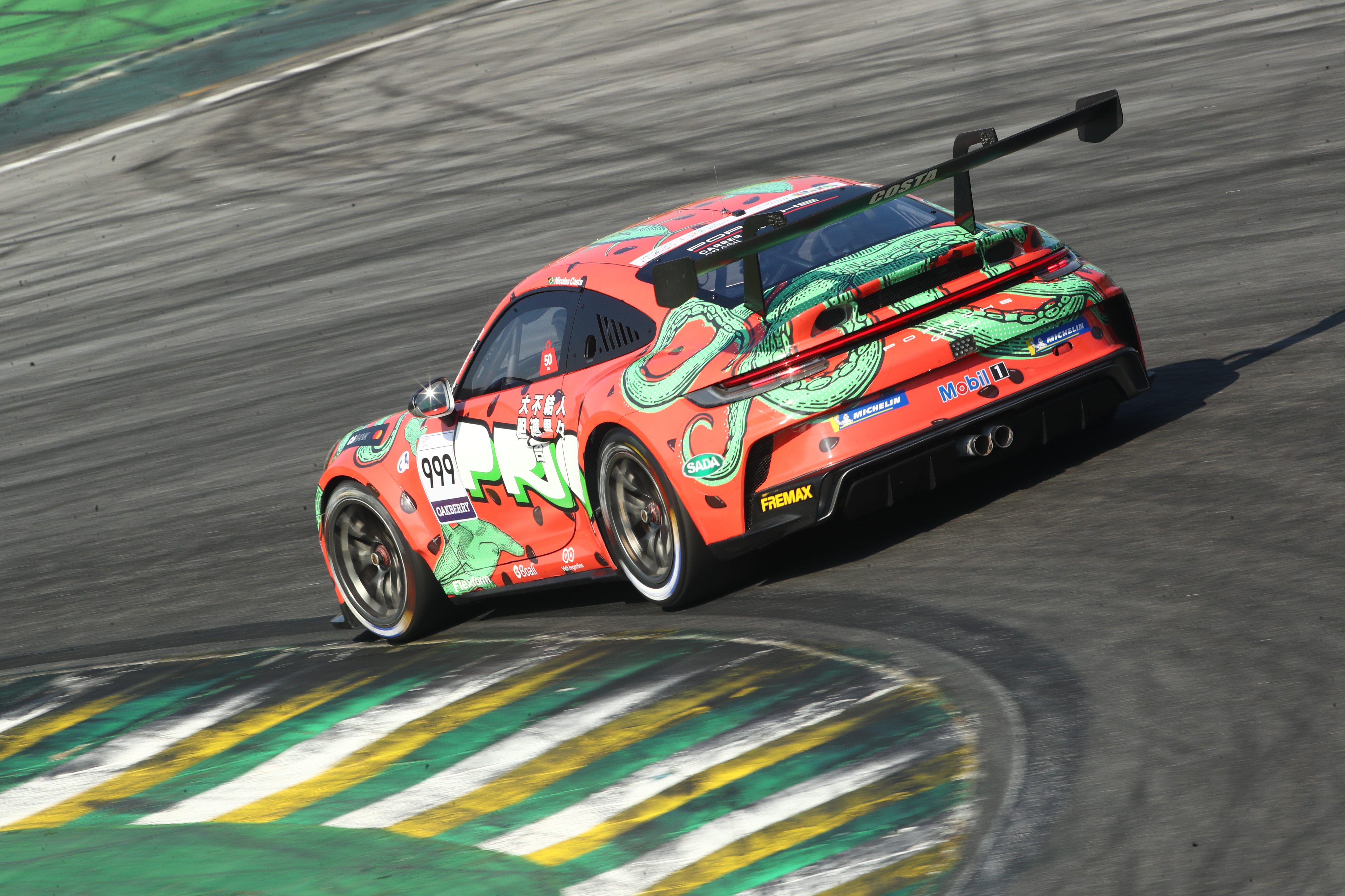 Nicolas Costa é o único piloto a vencer uma prova em todas as quatro etapas (Luca Bassani/Porsche Cup Brasil)