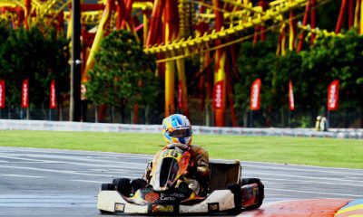 Vini Ferro conquistou a pole position no Kartódromo Beto Carrero (Foto: Cristina Trevisan/Planet Kart Imag)