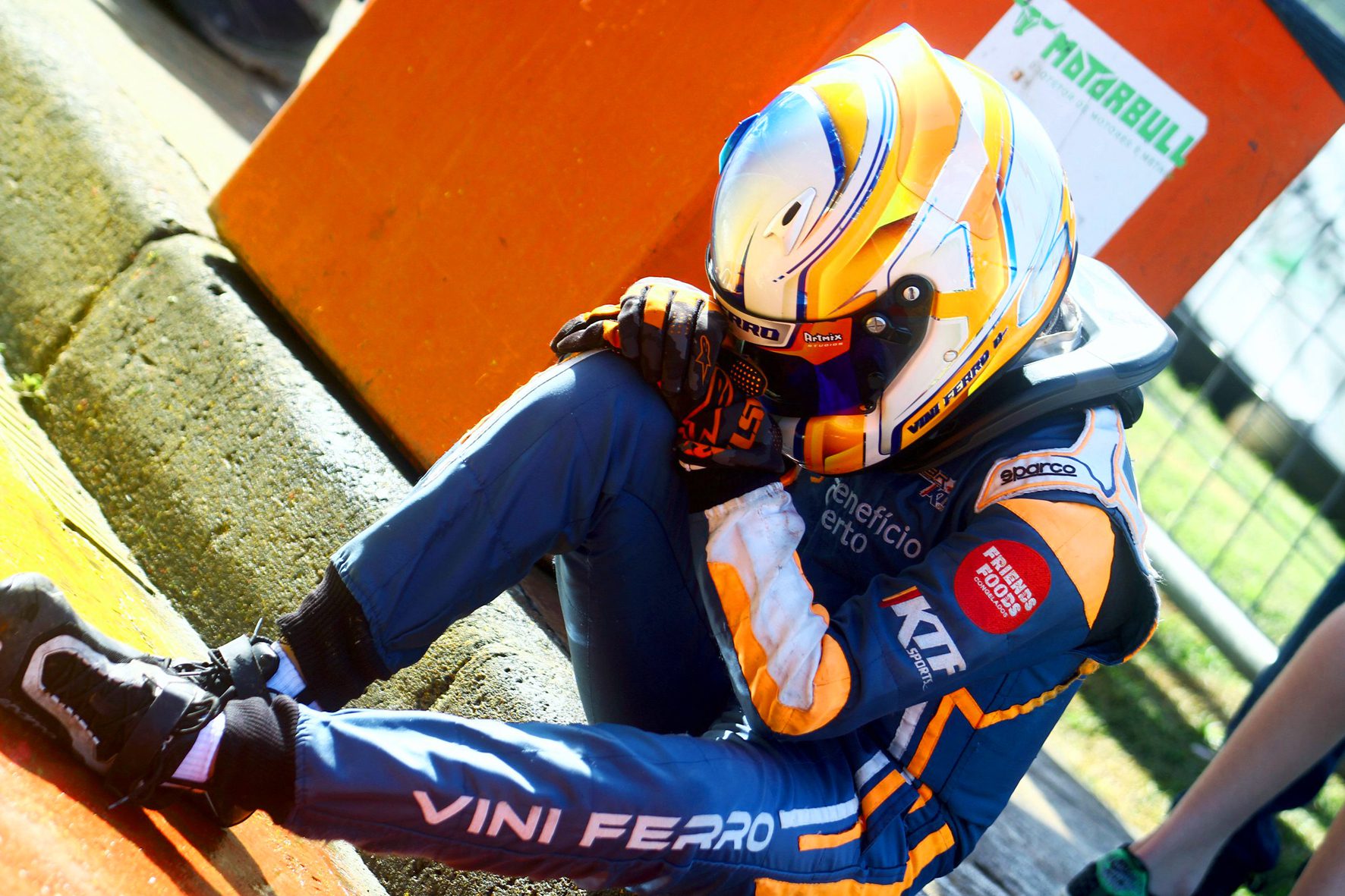 Vini Ferro acredita que poder ser campeão da Júnior Menor (Foto: Cris Reis/Planet Kart Images)