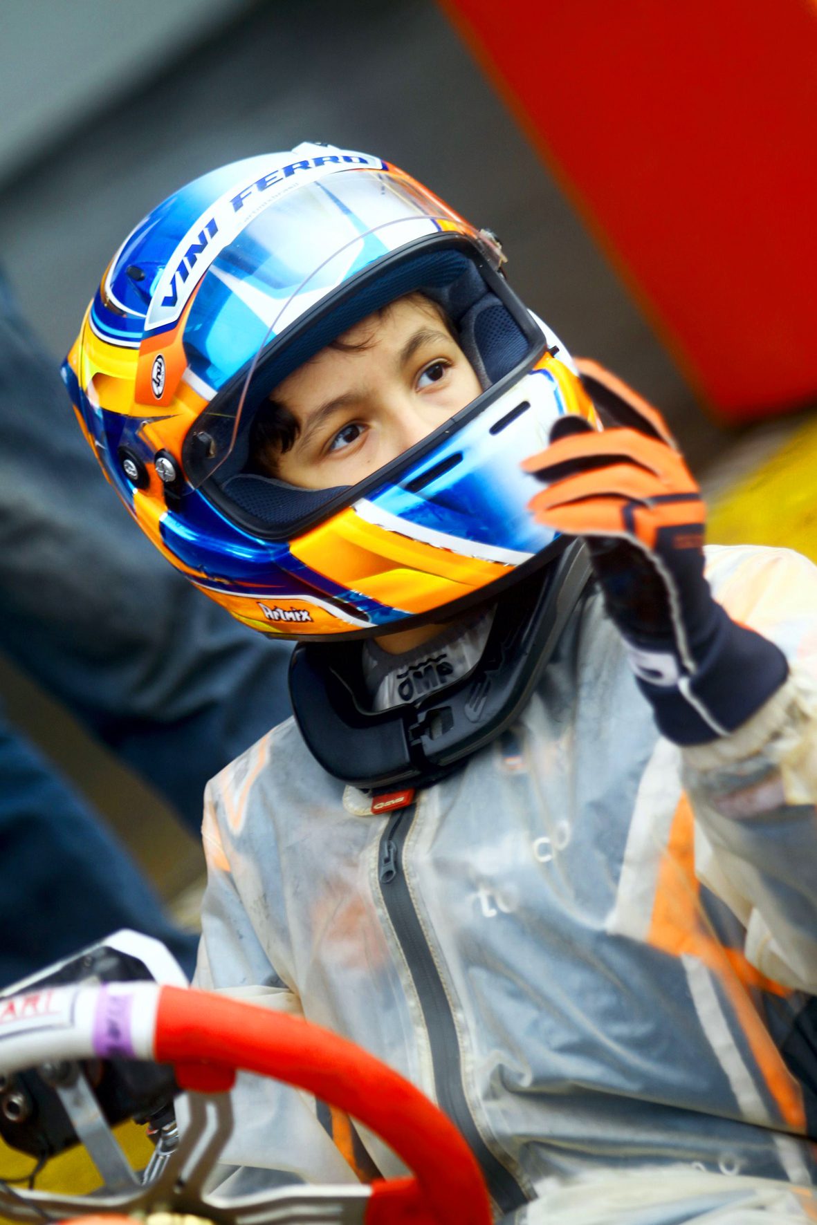 Vini Ferro estava com expectativa de ser campeão da Copa Brasil de Kart (Foto: Cris Reis/Planet Kart Images)