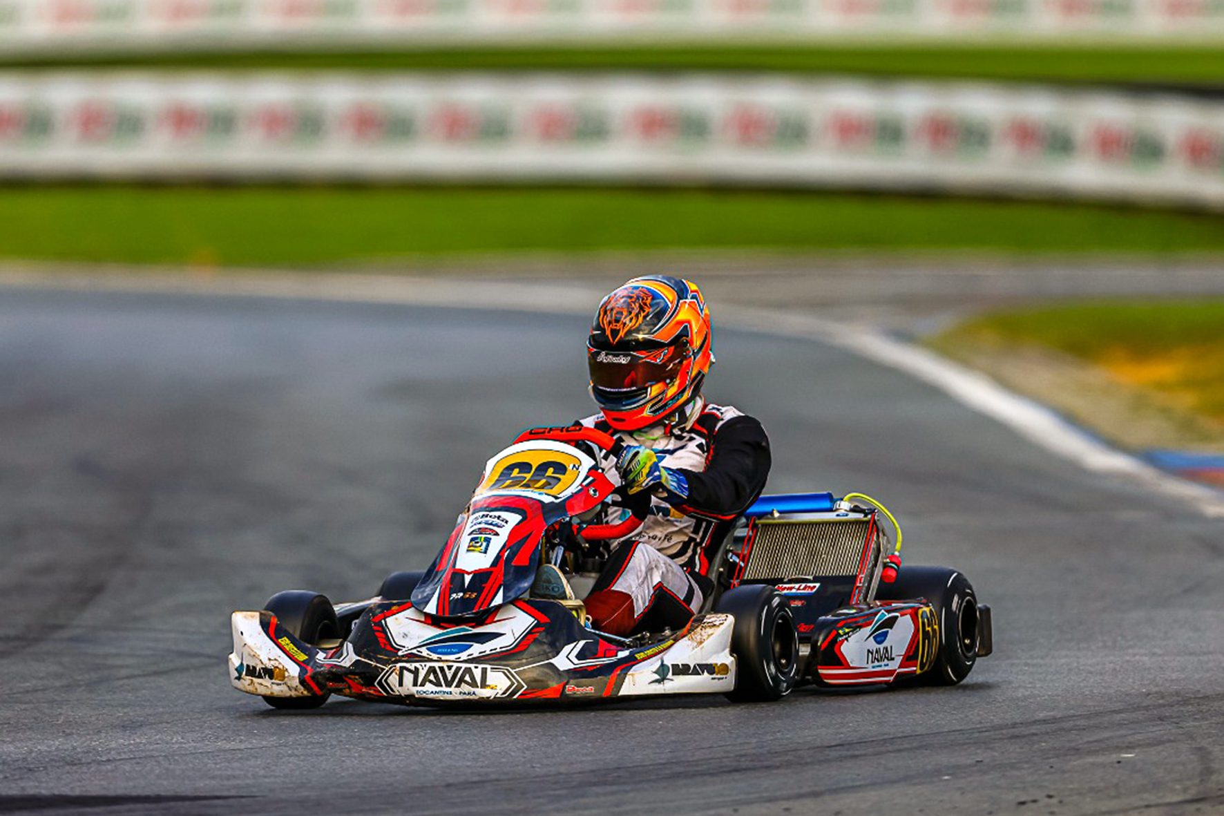 Pedro Ricardo contou com o seu CRG bem acertado pela Evolution Motorsport (Foto: Gilmar Rose)