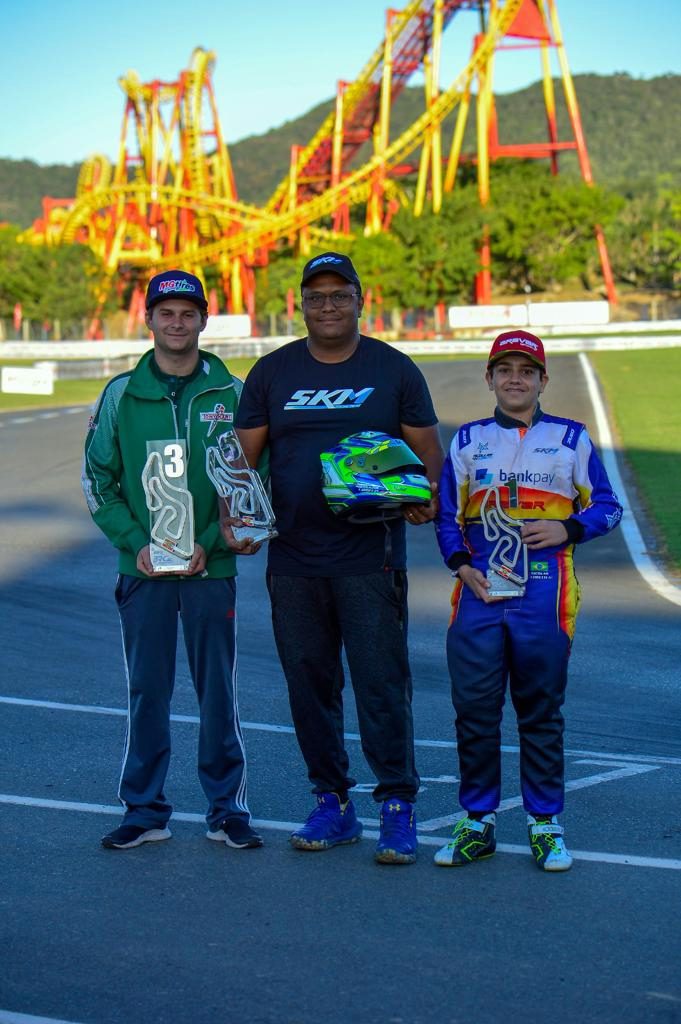 Enzo Prando, Kaio Mauro e Nicollas Loretti (Eni Alves)