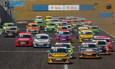 Largada da Corrida 1 (Renato Mafra/Copa Shell Hyundai HB20)
