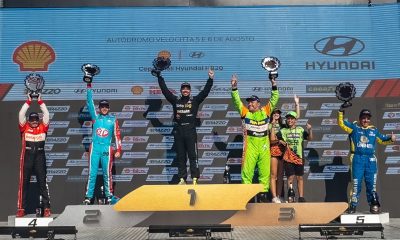 Pódio da Super (Renato Mafra/Copa Shell Hyundai HB20)