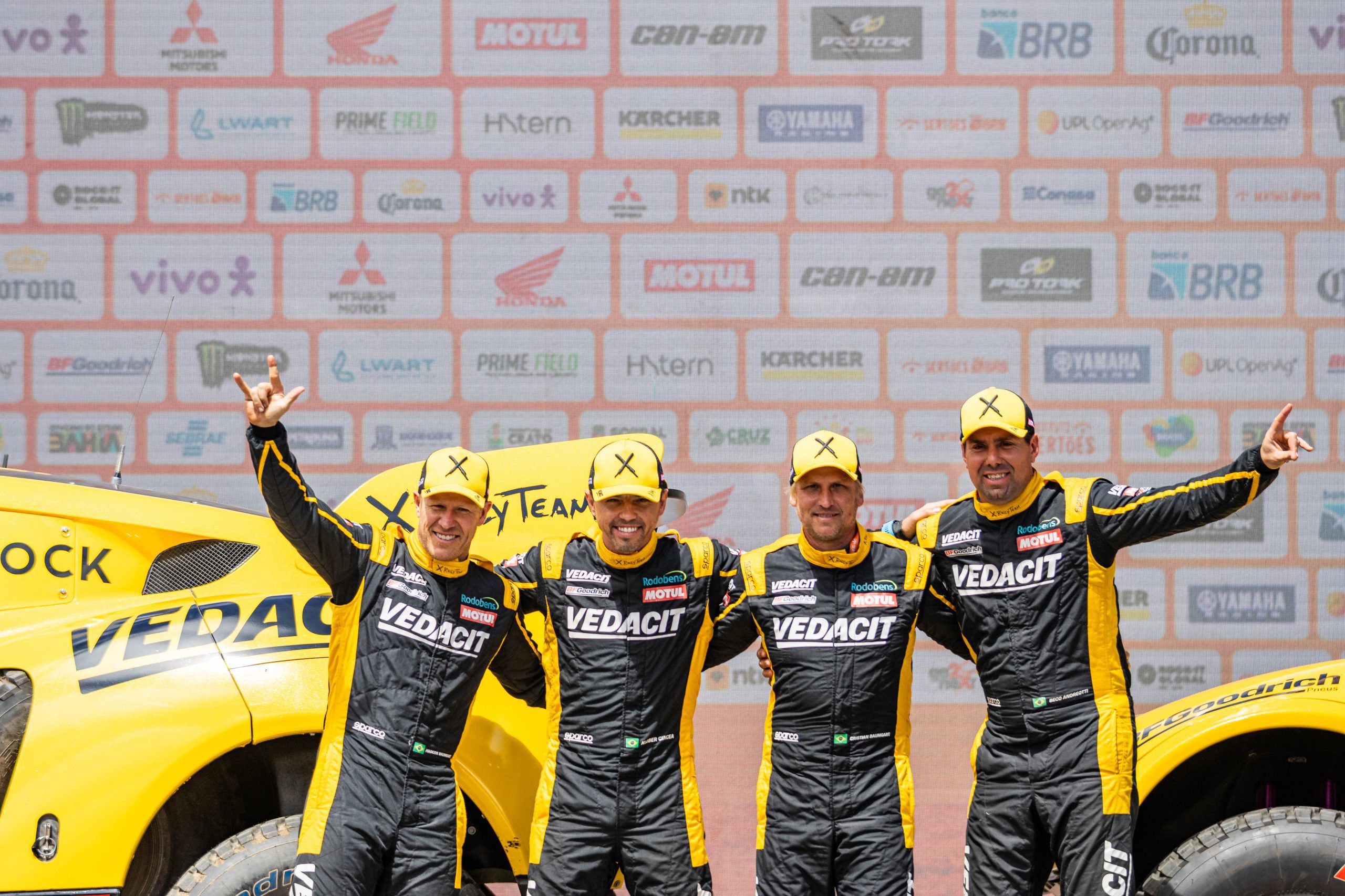 Marcos, Kleber, Cristian e Beco (Vinícius Branca/FOTOP)