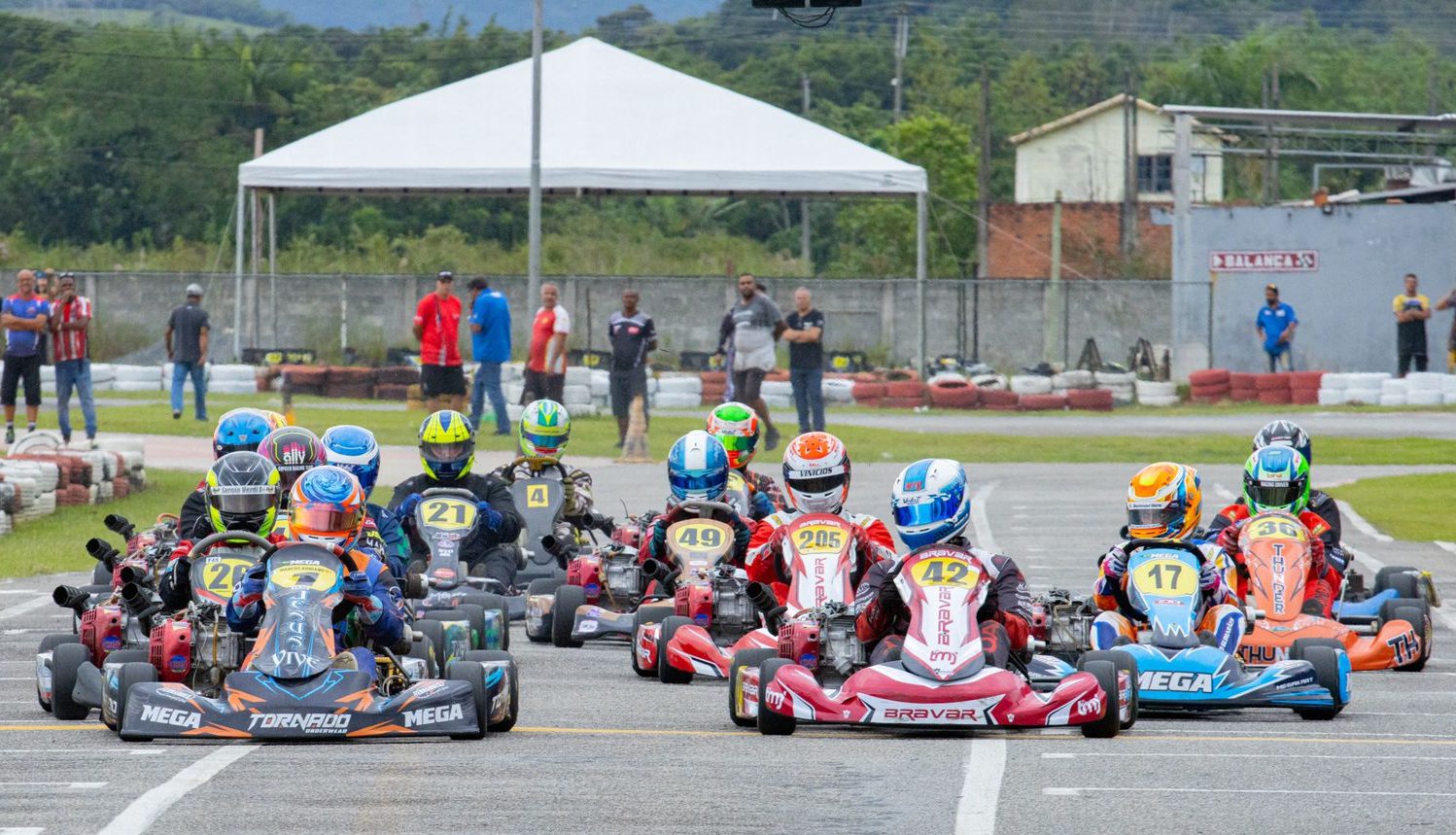 O Kartódromo de Guapimirim é o palco do Campeonato Carioca (Arquivo Campeonato Carioca)
