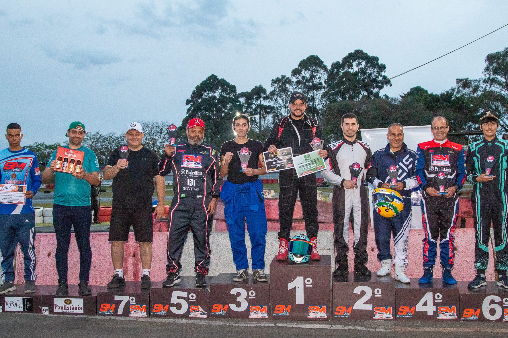 A cada etapa, novos estreante no SM Kart Competition (Foto: Caio Leal/Clicados no Kart)