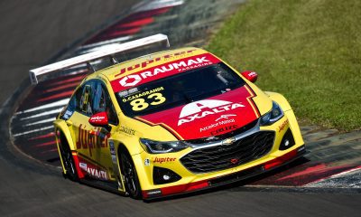 "Excelente equipamento", destacou Casagrande após liderar primeiro treino (Duda Bairros/Stock Car)