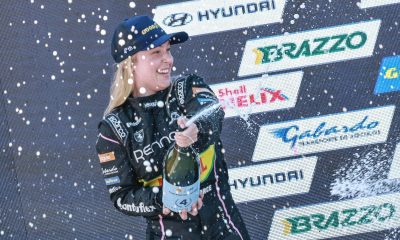 Thaline Chicoski pódio na Copa HB20 (Rodrigo Ruiz/RR Media)