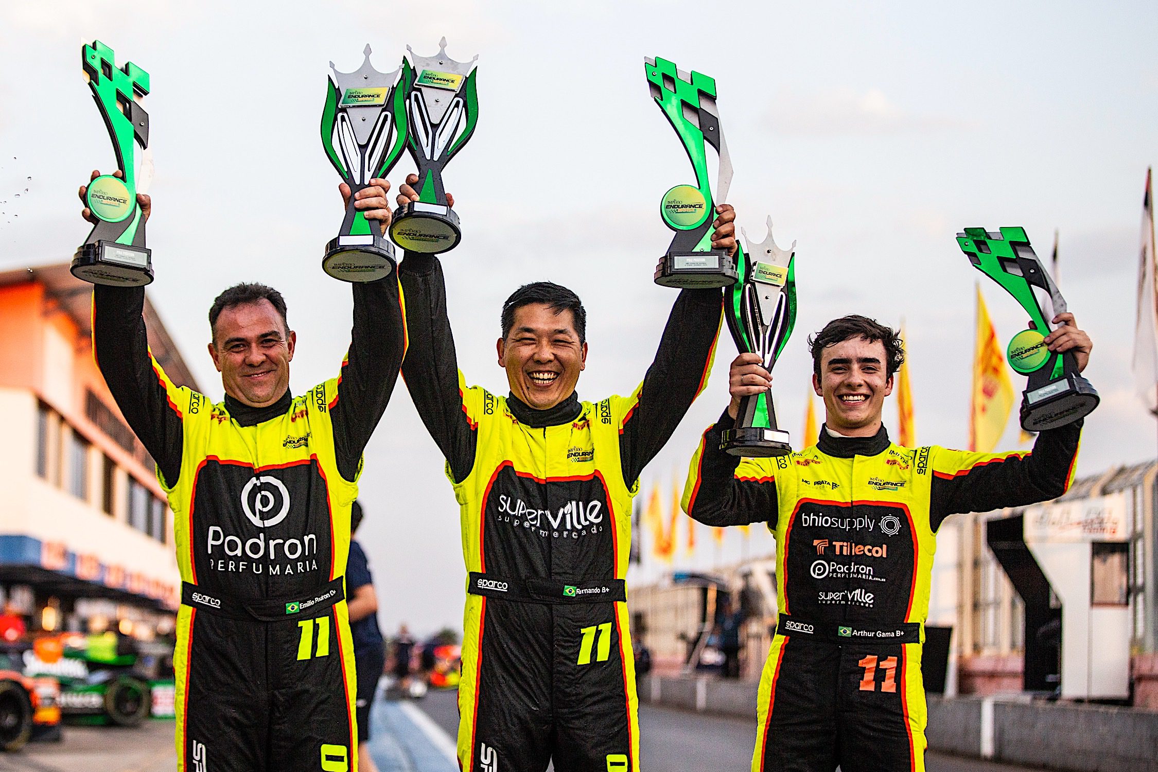 Trio da Motorcar chega a terceira pole position (Bruno Terena/MS2)