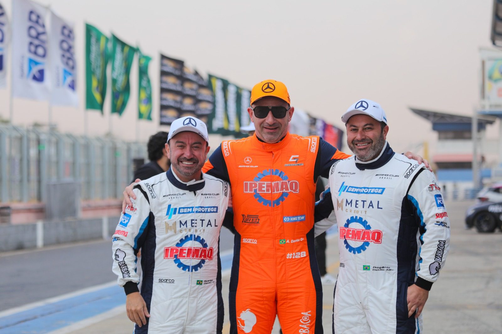 TRio da Grd RAcing quer mais pódios em Potenza (VAnderley Soares)