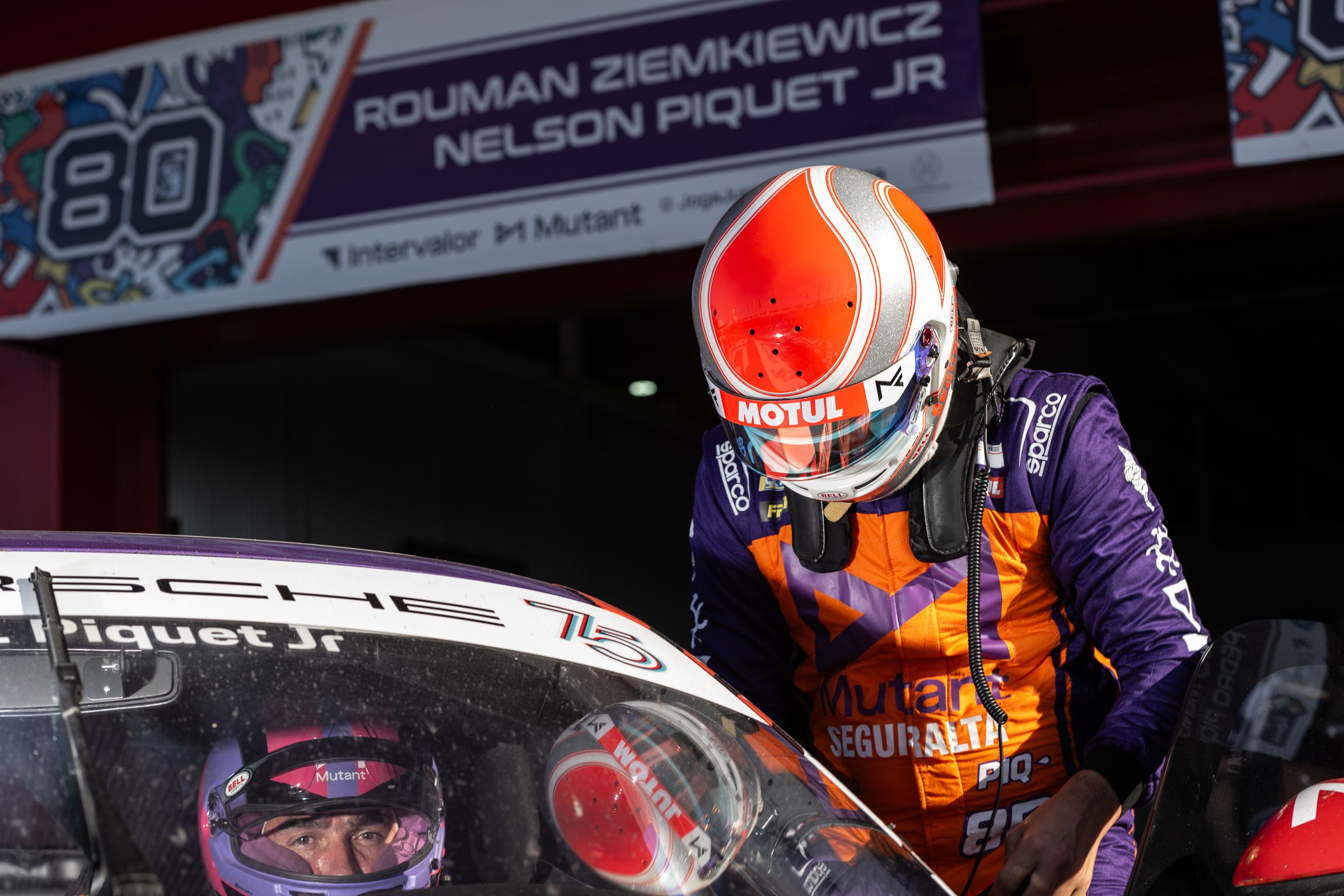 Piquet Jr e Rouman Ziemkiewicz José Mário Dias