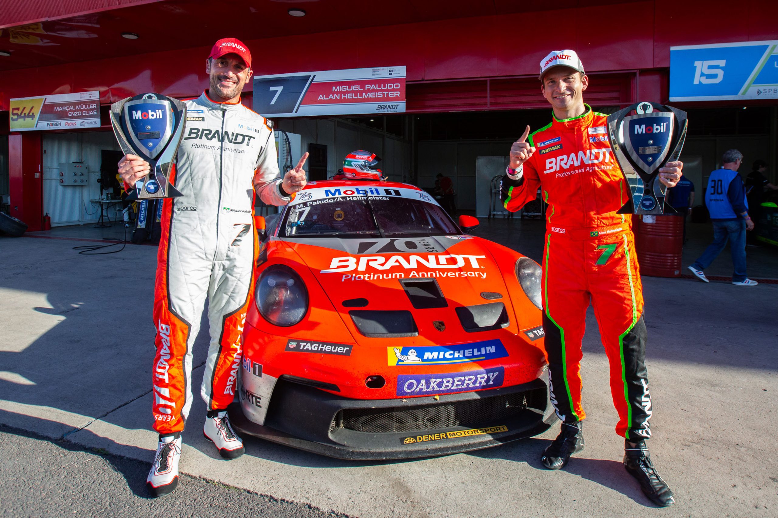 Miguel Paludo e Alan Hellmeister Rafael Gagliano