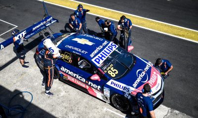 Guilherme Salas foi o autor da volta mais rápida do dia em Buenos Aires (Duda Bairros/Stock Car)