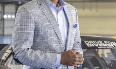 Brandon Thompson, vice-presidente de Diversidade e Inclusão da NASCAR (NASCAR/Divulgação)