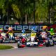 A categoria F-4 Júnior conta com 34 pilotos em seu grid no Brasileiro de Kart (Foto: Leonardo Dias)