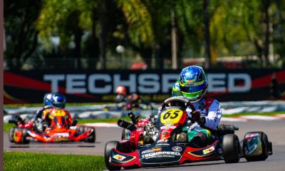 Gabriel Fernandes esteve próximo da vitória na primeira corrida classificatória (Foto: Leonardo Dias)