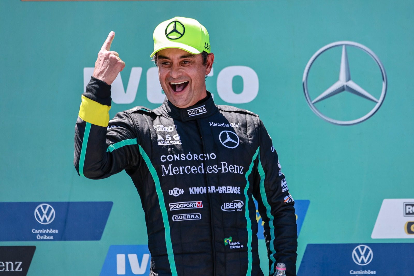 Roberval Andrade voltou a vencer e mantém a liderança (Rodrigo Ruiz/RR Media)