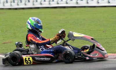 Gabriel Fernandes está se preparando para o Brasileiro de Kart (Foto: Leonardo Dias)
