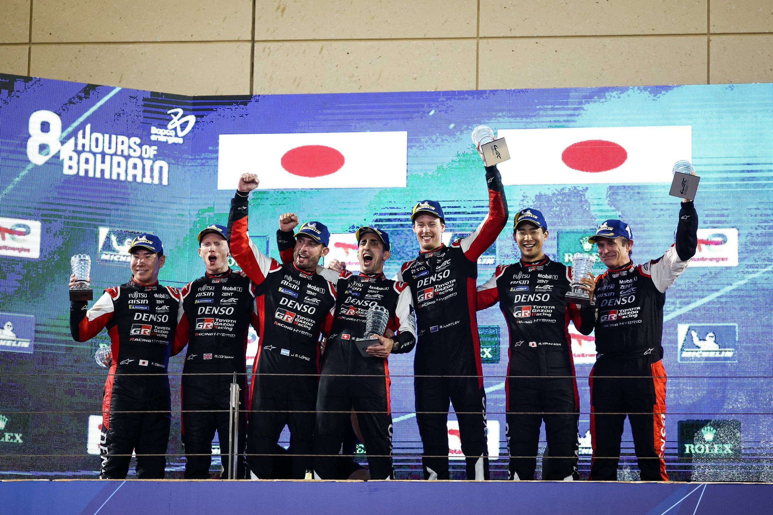 TOYOTA GAZOO Racing campeã mundial do WEC (Divulgação)