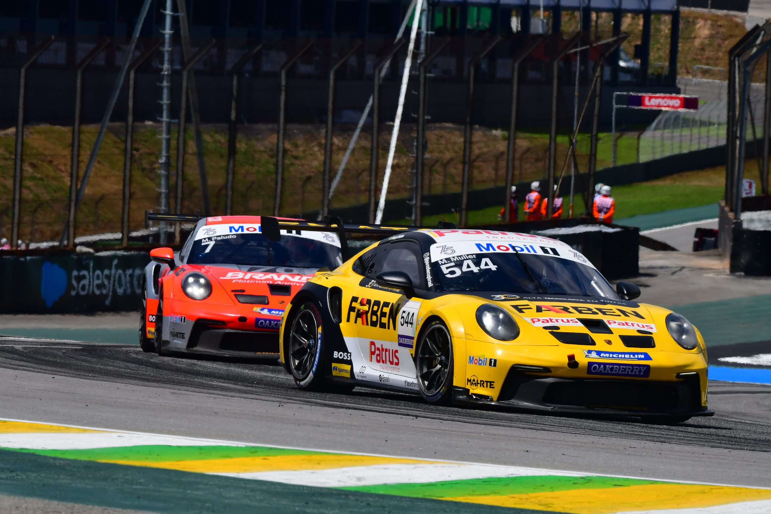 Marçal Muller ultrapassa Paludo Fernanda Freixosa