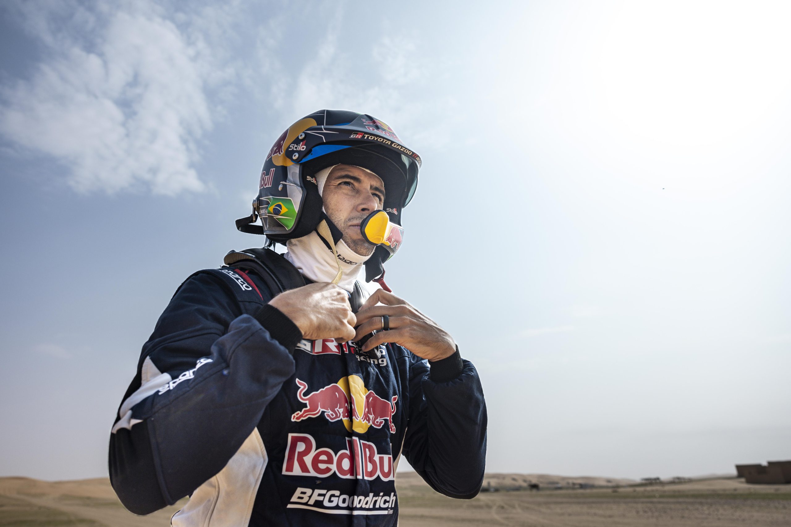 O piloto brasileiro Lucas Moraes: preparação para o Dakar (TGR)