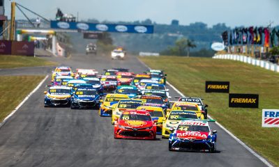 A Stock Car Pro Series abre o calendário de 2024 em 3 de março, em Goiânia (Duda Bairros/Stock Car)