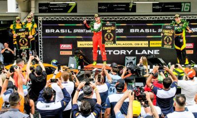 A festa dos campeões do Campeonato Brasil da NASCAR Brasil 2023 (Luciano Santos / SiGCom)