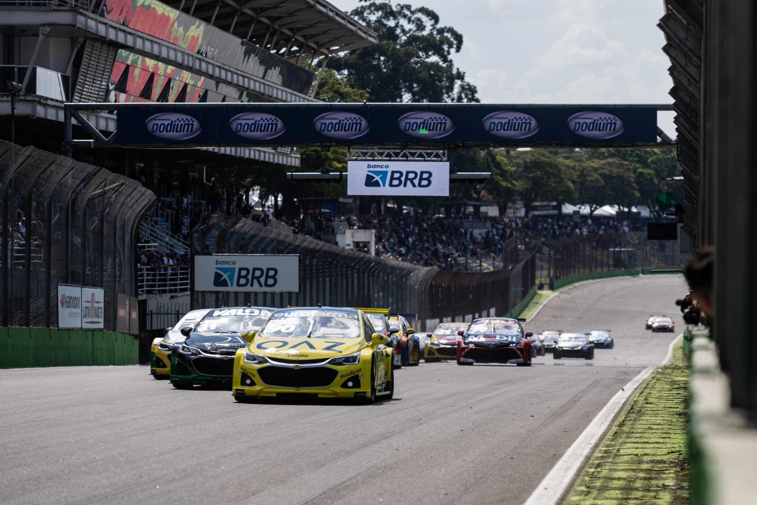 Autódromo de Interlagos será palco de uma grande festa neste domingo (Duda Bairros/Stock Car)
