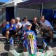 Artur Hoff e equipe comemoram o título em Interlagos (Arquivo do piloto)