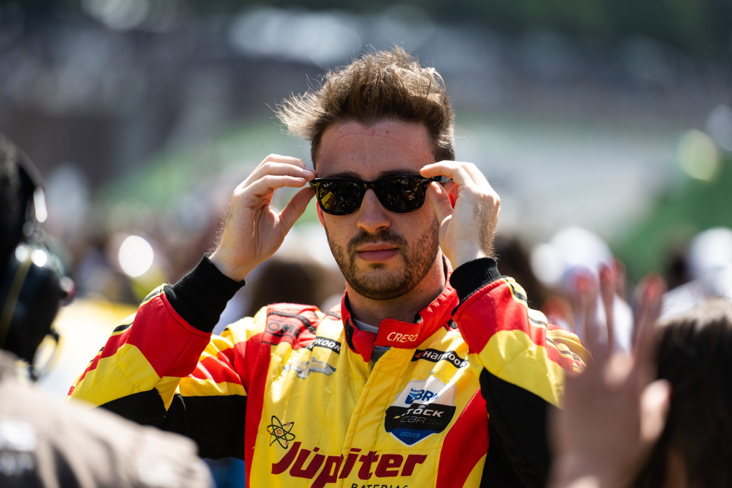 Gabriel Casagrande é o único piloto que pode liquidar a fatura na Corrida 1 (Duda Bairros/Stock Car