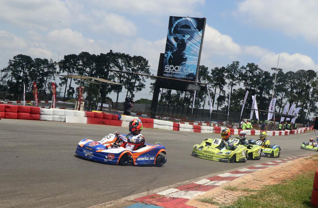 Felipe Drugovich venceu com o kart 85 da Americanet / Car Racing (Erno Drehmer)