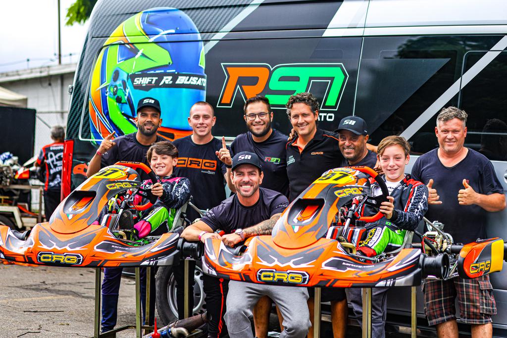 Guilherme Busato, Rafael Busato e Equipe (KMCom / DarkSide Karts)