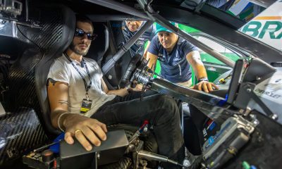 Felipe Massa apresenta Interlagos e a Stock Car a Chay Suede