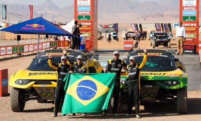 Irmãos Baumgart colocam Brasil entre os ponteiros do Dakar nos carros ((c) DPPI)
