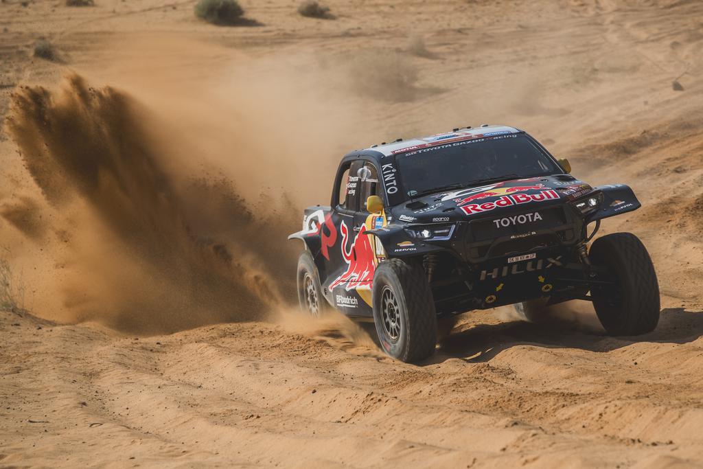 A dupla Lucas Moraes (Brasil)/Armand Monleón (Espanha), na categoria Carros (Divulgação)
